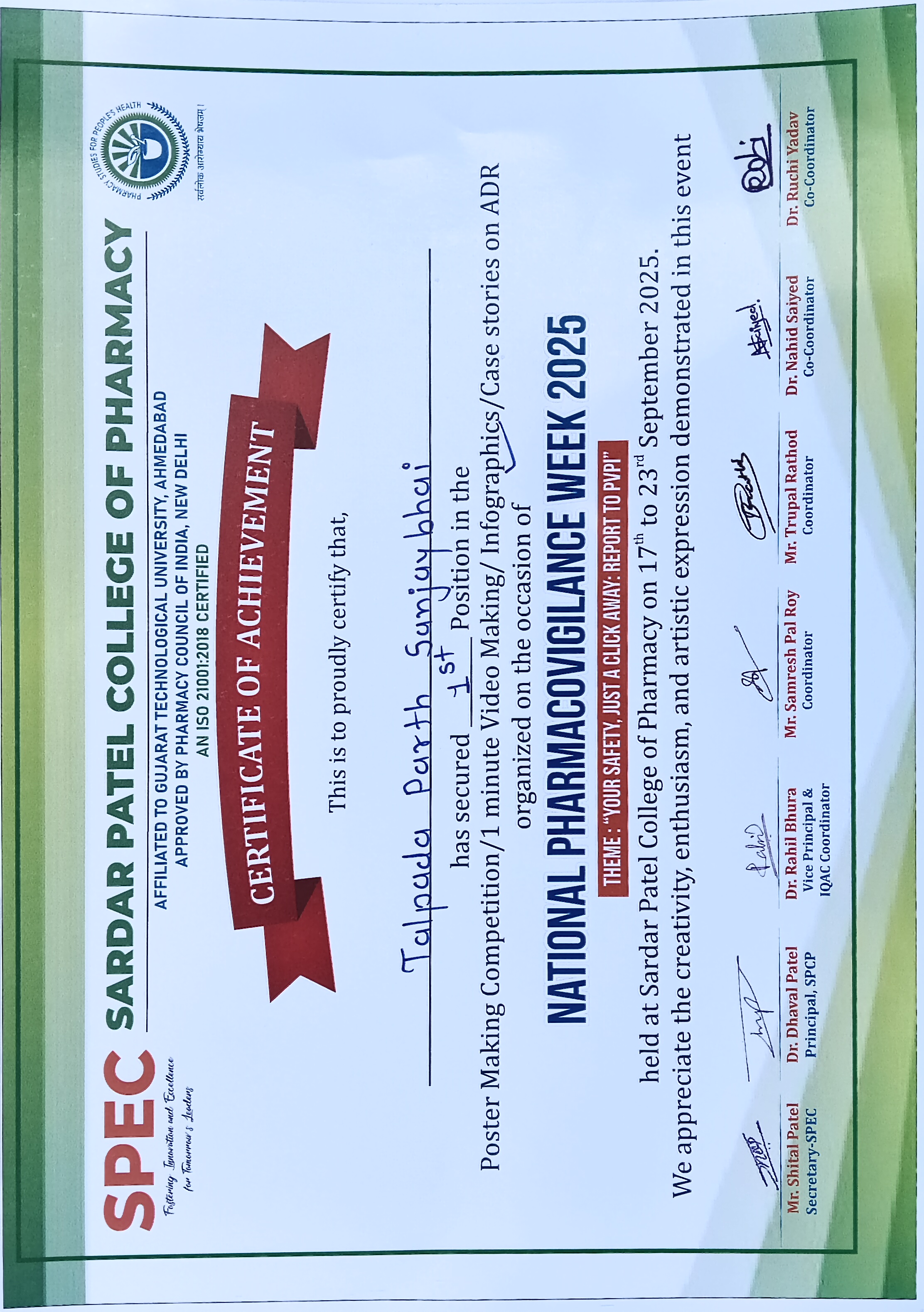 1st Position Infographics